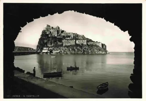 AK / Ansichtskarte ISCHIA Isla Napoli Campania IT Der Schloss