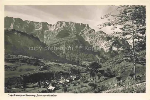 AK / Ansichtskarte Schellenberg Feldkirch Vorarlberg AT Unterberg Salzburger Hochthron 