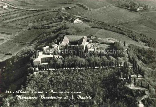 AK / Ansichtskarte Abano Terme Veneto IT Panorama aereo Monastero Benedettine di S. Daniele