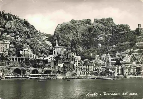 AK / Ansichtskarte Amalfi Campania IT Panorama de Mare