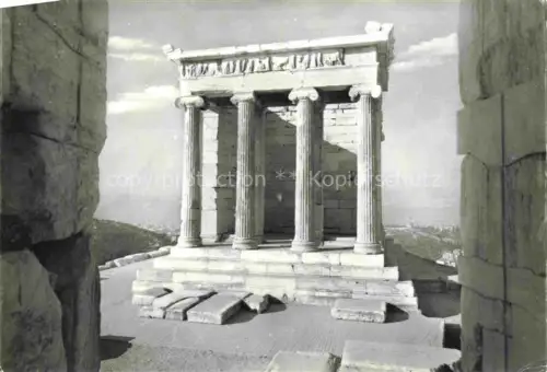 AK / Ansichtskarte ATHEN Athenes Greece Akropolis Niketempel