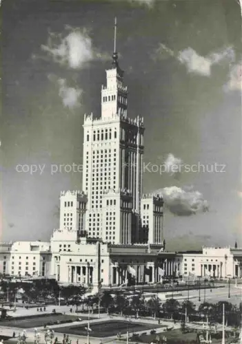 AK / Ansichtskarte Varsovio Warschau WARSZAWA PL Palas KulturoSclenco
