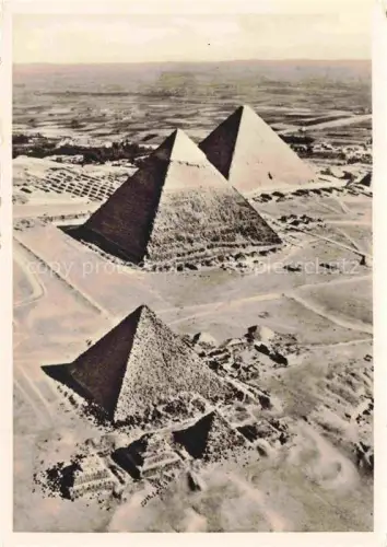 AK / Ansichtskarte Giza Gizeh Egypt Pyramiden 