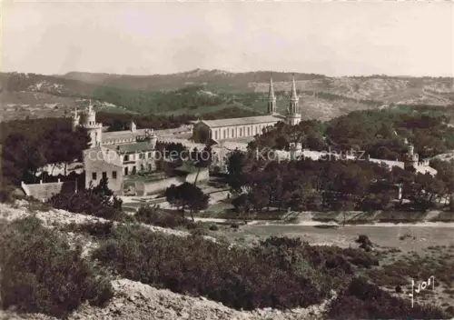 AK / Ansichtskarte Abbaye St Michel de Frigolet Tarascon ARLES 13 Bouches-du-Rhone Vue generale cote Sud Ouest