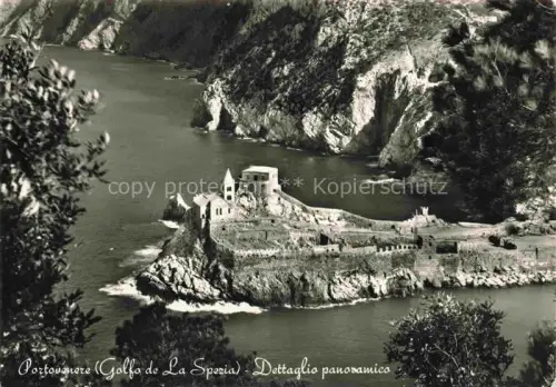 AK / Ansichtskarte PORTOVENERE Porto-Venere La Spezia Liguria IT Dettaglio Panorama