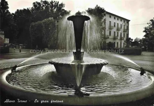 AK / Ansichtskarte Abano Terme Veneto IT La gran fontana