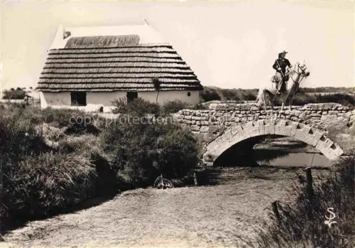 AK / Ansichtskarte LES SAINTES-MARIES-DE-LA-MER 13 Bouches-du-Rhone Le Pont du Mort