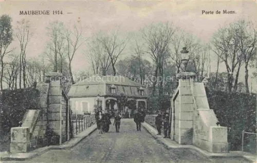 AK / Ansichtskarte Maubeuge Avesnes-sur-Helpe 59 Nord Porte de Mons