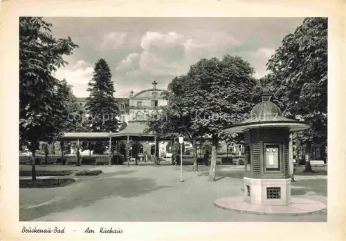 AK / Ansichtskarte Bad Brueckenau Bayern Am Kurhaus