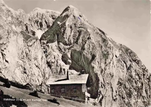 AK / Ansichtskarte Stahlhaus 1731m Torrenerjoch AT mit Kuchler Goell