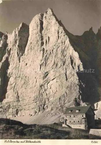 AK / Ansichtskarte Falkenhuette 1856m Spielssjoch Tirol AT mit Laliderspitze