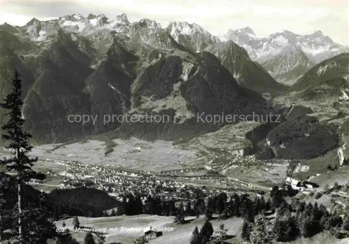 AK / Ansichtskarte Muttersberg Bludenz AT mit Rhaetikon