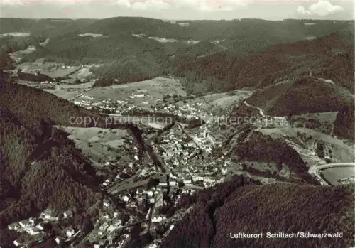 AK / Ansichtskarte Schiltach Schwarzwald BW Fliegeraufnahme