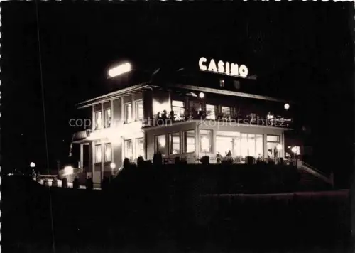 AK / Ansichtskarte Seeboden Millstaettersee Kaernten AT Casino bei Nacht