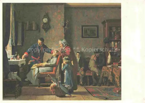 AK / Ansichtskarte Ravel Edouard Kuenstlerkarte Der alte Zahnarzt le vieux dentiste 