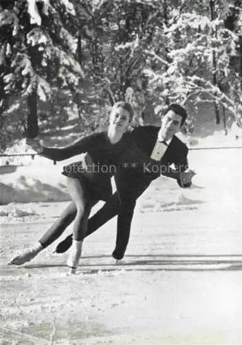 AK / Ansichtskarte Eiskunstlauf Olympia Sport 