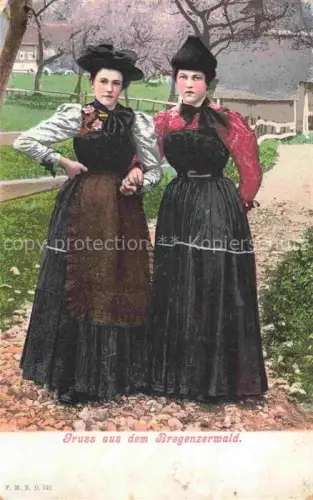 AK / Ansichtskarte Trachten  Costumes-- Bregenzerwald 