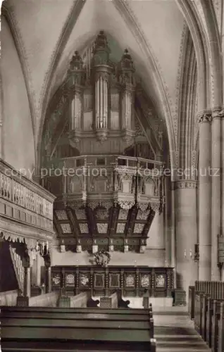 AK / Ansichtskarte Orgel Kirchenorgel Organ Orgue Alte Hansestadt Lemgo Marienkirche 