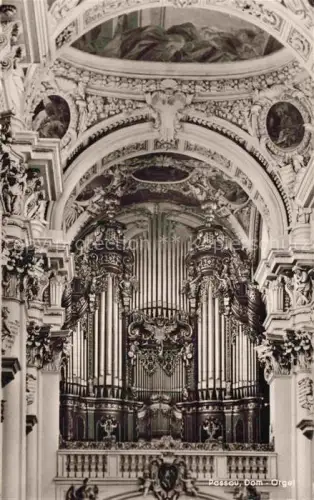AK / Ansichtskarte Orgel Kirchenorgel Organ Orgue Dreifluesse Nibelungen Stadt Passau Bayern 