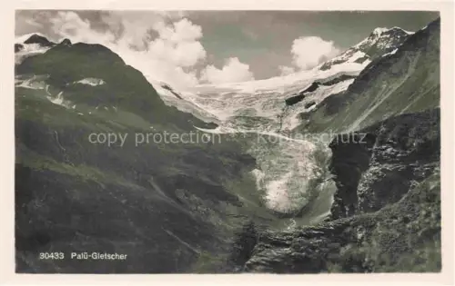 AK / Ansichtskarte Gletscher Ferner Glacier Glaciar Ghiacciaio-- Palue Schweiz