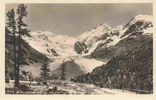 AK / Ansichtskarte Gletscher Ferner Glacier Glaciar Ghiacciaio-- Morteratsch Bernina Schweiz Suisse 