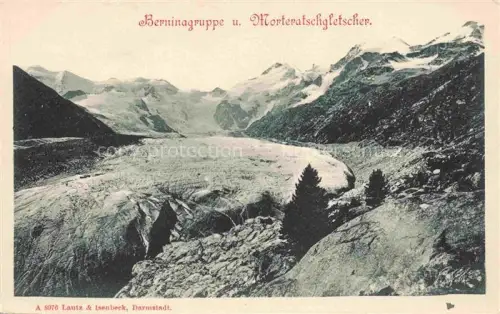 AK / Ansichtskarte Gletscher Ferner Glacier Glaciar Ghiacciaio-- Morteratsch Bernina Schweiz Suisse 
