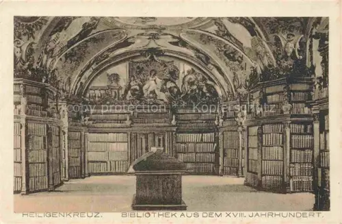 AK / Ansichtskarte Bibliothek Library Bibliotheque-- Heiligenkeuz 