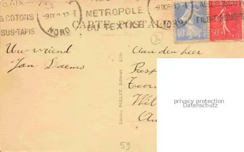 AK / Ansichtskarte ROUBAIX LILLE 59 Nord La Gare