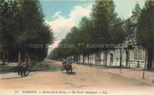 AK / Ansichtskarte ROUBAIX LILLE 59 Nord Boulevard de Paris