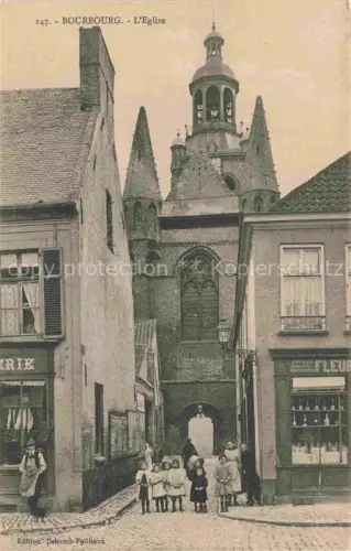 AK / Ansichtskarte Bourbourg Dunkerque 59 Nord L Eglise 