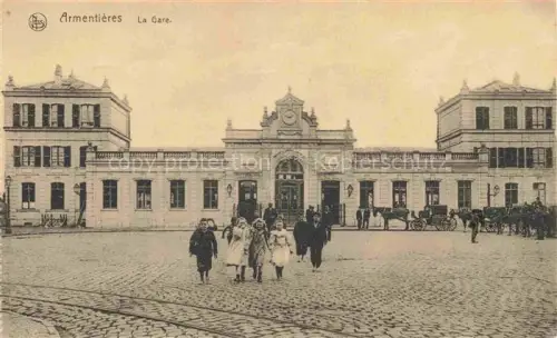 AK / Ansichtskarte Armentieres LILLE 59 Nord La Gare 
