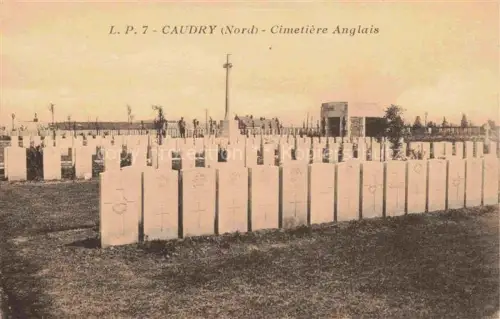 AK / Ansichtskarte Caudry CAMBRAI 59 Nord Cimetiere Anglais