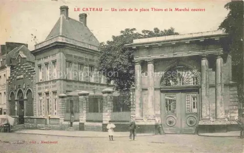 AK / Ansichtskarte Le Cateau-Cambresis CAMBRAI 59 Nord Place Thiers le Marche 