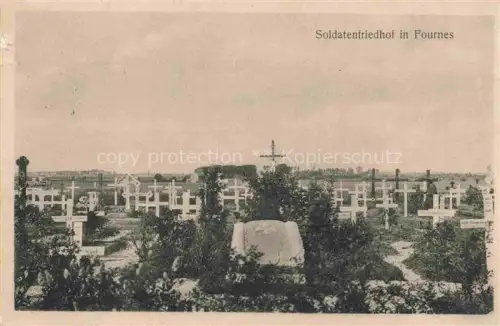AK / Ansichtskarte Fournes -en-Weppes LILLE 59 Nord Soldatenfriedhof