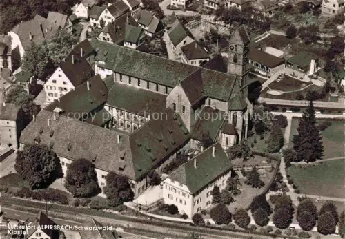 AK / Ansichtskarte Alpirsbach Freudenstadt BW Kloster Fliegeraufnahme