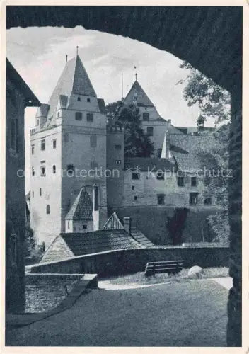 AK / Ansichtskarte LANDSHUT  Isar Burg Trausnitz