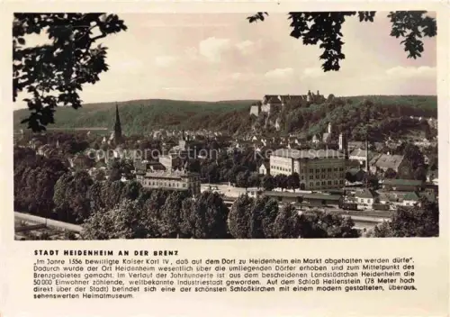 AK / Ansichtskarte HEIDENHEIM Brenz BW Panorama Schloss und Schlosskirchen