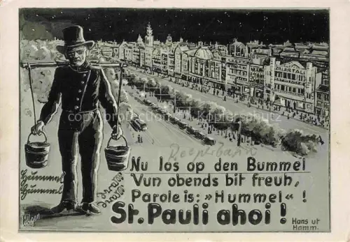 AK / Ansichtskarte St Pauli Hamburg Reeperbahn Bummel