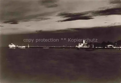 AK / Ansichtskarte Langenargen Bodensee Festbeleuchtung