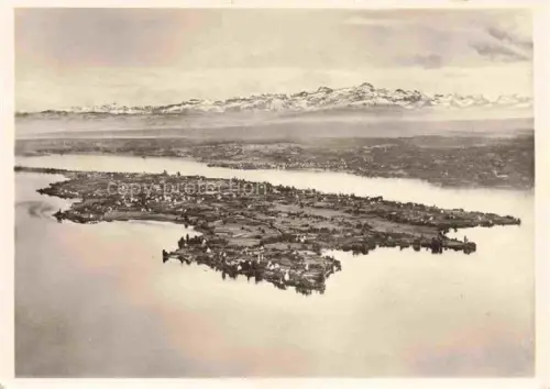 AK / Ansichtskarte Insel Reichenau Bodensee Fliegeraufnahme