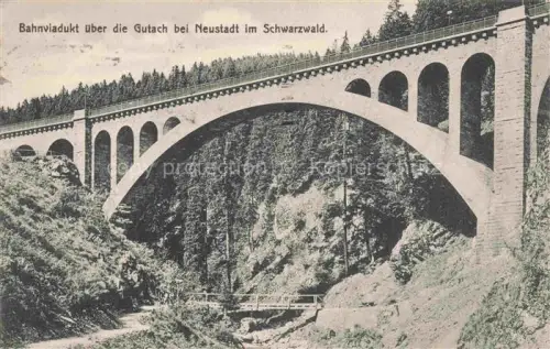 AK / Ansichtskarte Gutach Schwarzwald BW Bahnviadukt