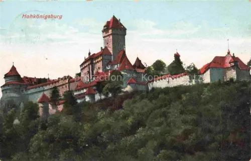 AK / Ansichtskarte Hohkoenigsburg Haut-Koenigsbourg Ansicht