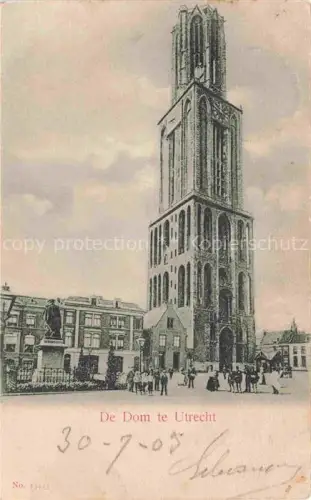 AK / Ansichtskarte UTRECHT NL De Dom 