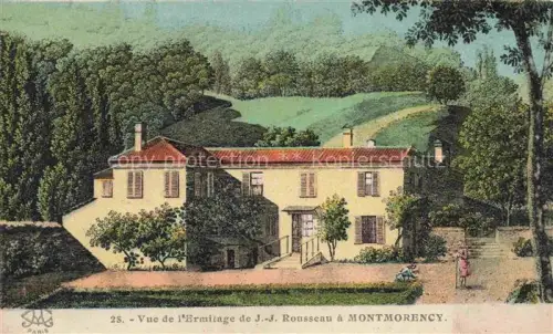 AK / Ansichtskarte Montmorency  Sarcelles 95 Val-d Oise Vue de l'Ermitage de JJ Rousseau