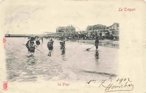 AK / Ansichtskarte LE TREPORT Dieppe 76 Seine-Maritime La Plage