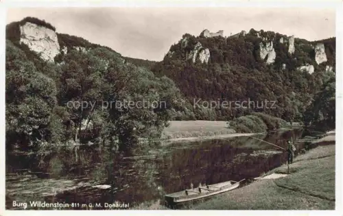 AK / Ansichtskarte Donautal Beuron BW Burg Wildenstein