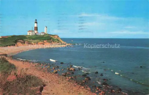 AK / Ansichtskarte Leuchtturm Lighthouse Faro Phare-- Montauk Point New York USA