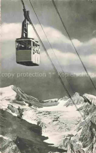 AK / Ansichtskarte SEILBAHN Cable-Car Telepherique Patscherkofel Stubaier Gletscher