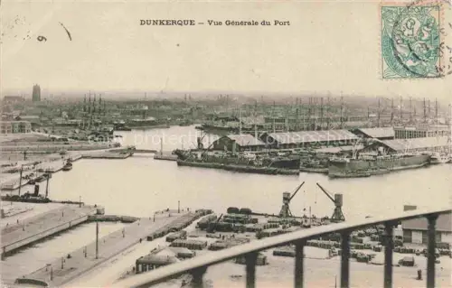 AK / Ansichtskarte DUNKERQUE Duenkirchen 59 Nord Vue Generale du Port