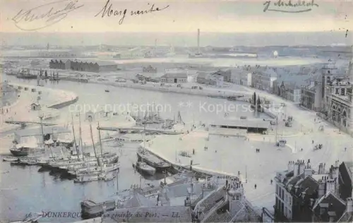AK / Ansichtskarte DUNKERQUE Duenkirchen 59 Nord Hafen Panorama 